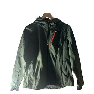 Mondetta Hooded Softshell Jacket Rain‎ Wind Resistant Outdoor Activewear XL